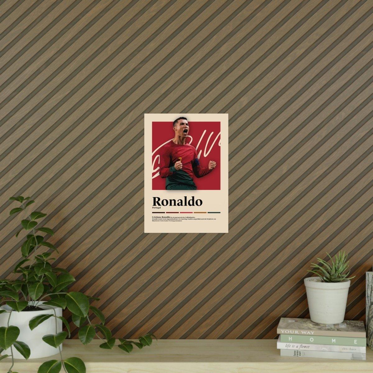 Cristiano Ronaldo Fußball-Poster - TurnYouPosterTurnYouPosterA3 (29.7cm x 42cm)Matt
