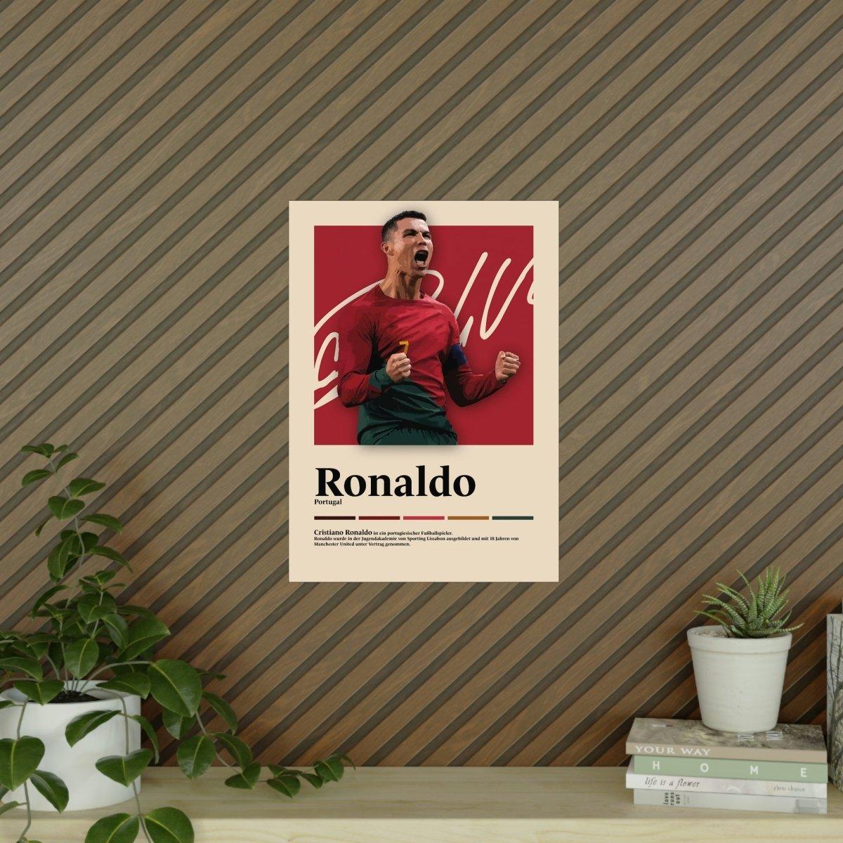 Cristiano Ronaldo Fußball-Poster - TurnYouPosterTurnYouPosterA3 (29.7cm x 42cm)Matt