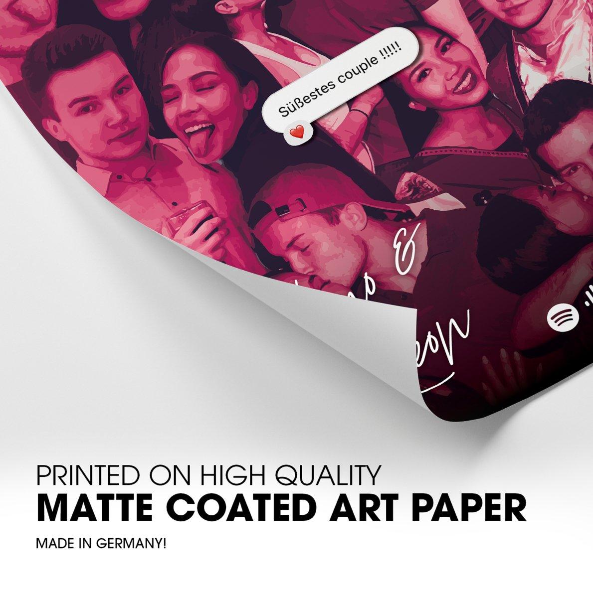 Dein Couple-Poster: Erstelle mit uns dein personalisiertes Beziehungs-Highlight! - TurnYouPosterTurnYouPosterA1 (59.4cm x 84.1cm)