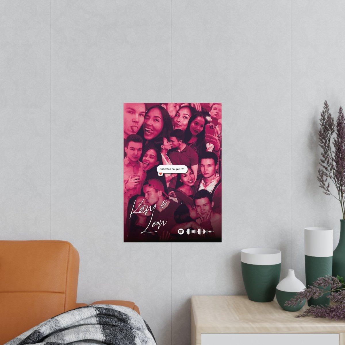 Dein Couple-Poster: Erstelle mit uns dein personalisiertes Beziehungs-Highlight! - TurnYouPosterTurnYouPosterA3 (29.7cm x 42cm)