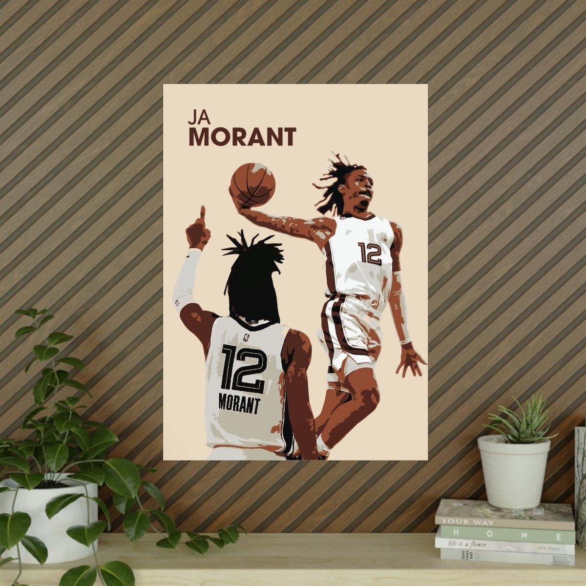 Ja Morant NBA 'Grizzlies' Basketball-Poster - TurnYouPosterTurnYouPosterA1Matt
