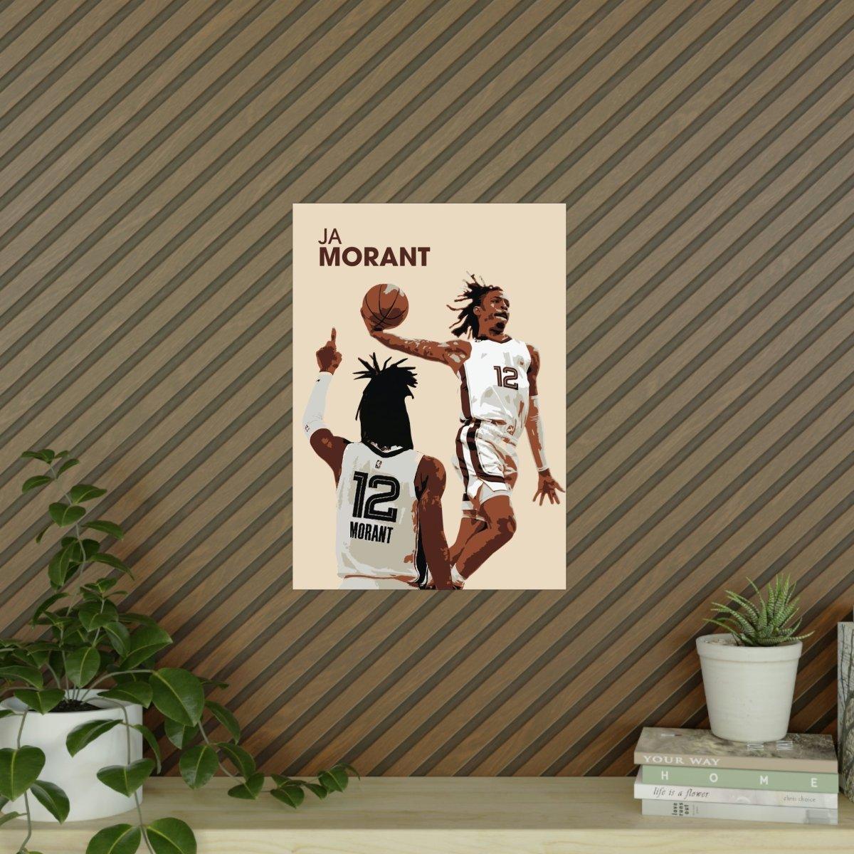 Ja Morant NBA 'Grizzlies' Basketball-Poster - TurnYouPosterTurnYouPosterA2Matt