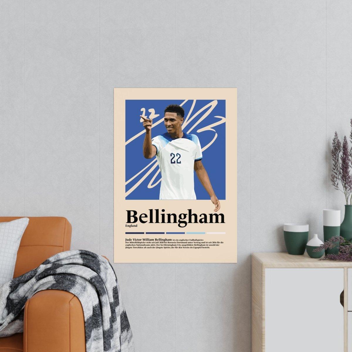 Jude Bellingham Fußball-Poster - TurnYouPosterTurnYouPosterA1Matt