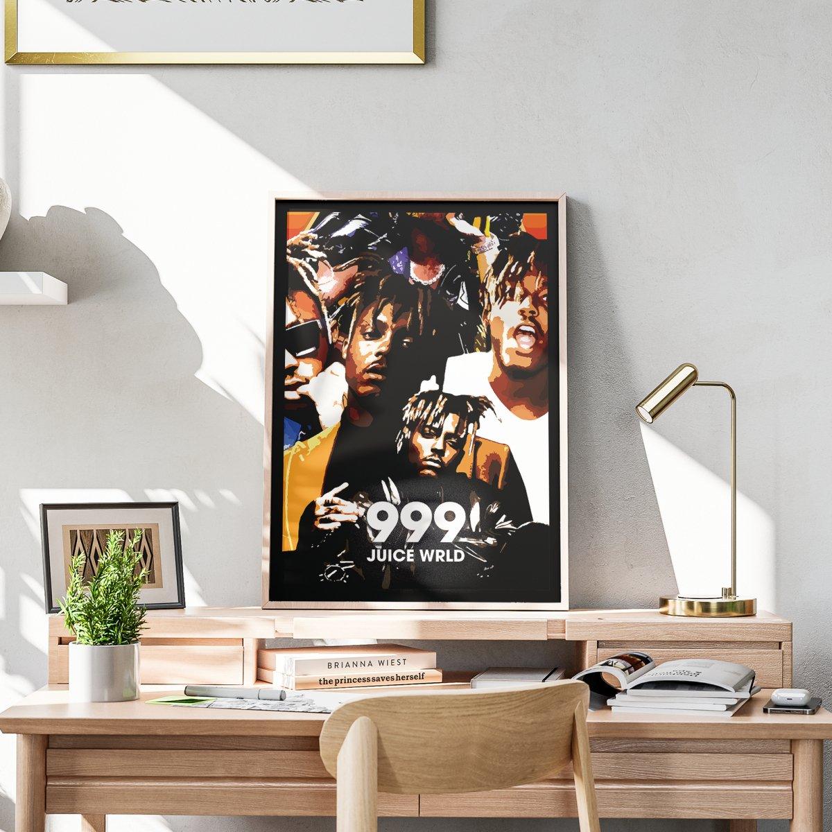 Juice WRLD '999' Hommage Collage-Poster - TurnYouPosterTurnYouPosterA3Matt