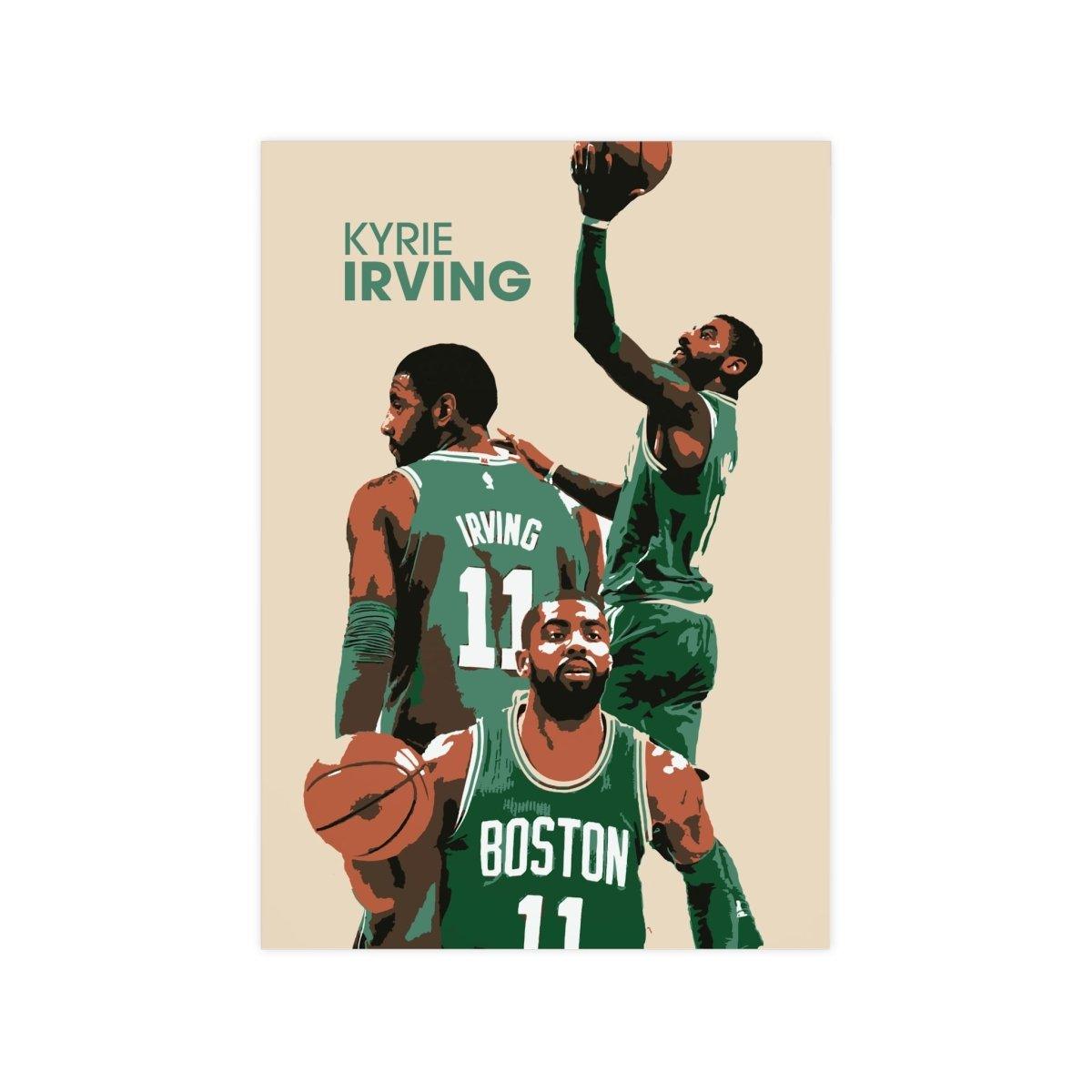 Kyrie Irving NBA 'Celtics' Basketball-Poster - TurnYouPosterTurnYouPosterA3Matt