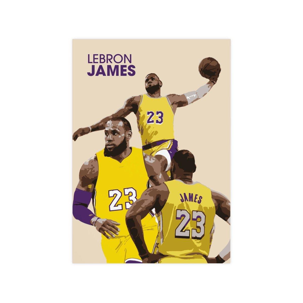LeBron James NBA 'Lakers' Basketball-Poster - TurnYouPosterTurnYouPosterA3Matt