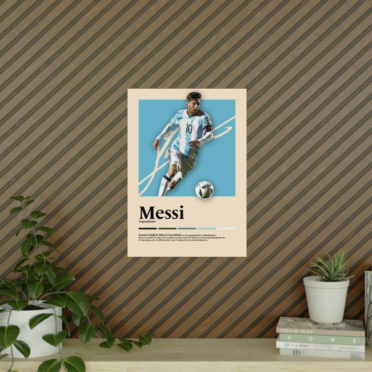 Lionel Messi Fußball-Poster - TurnYouPosterTurnYouPosterA2Matt