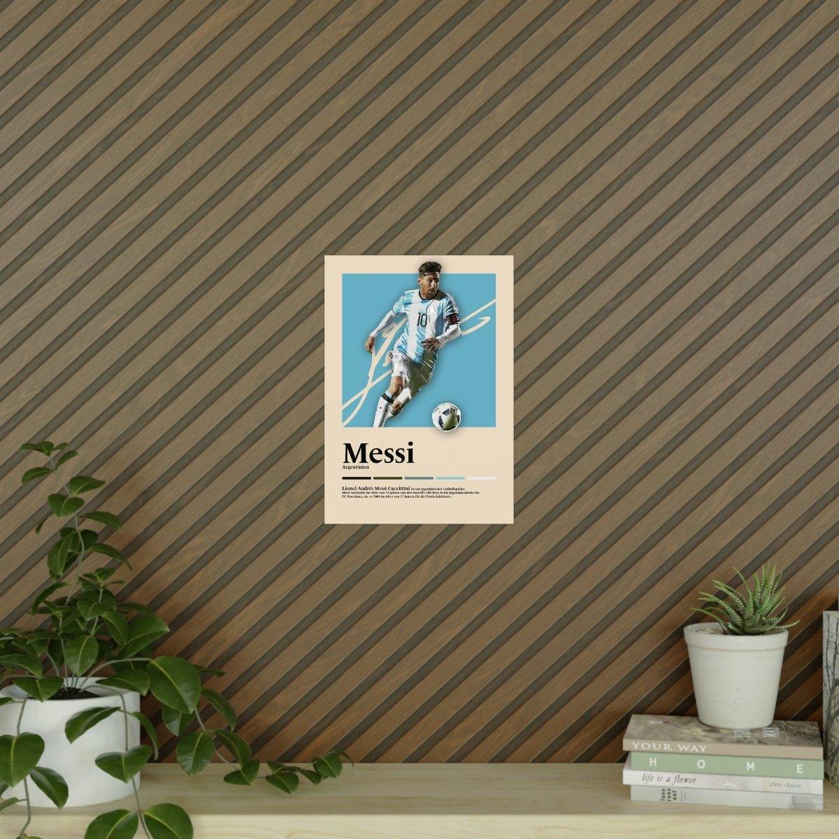 Lionel Messi Fußball-Poster - TurnYouPosterTurnYouPosterA3Matt