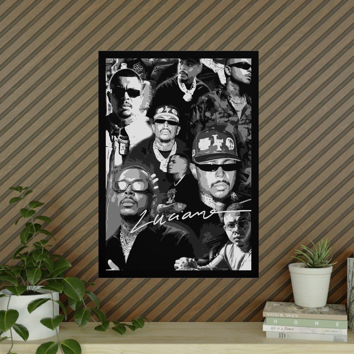 Luciano inspiriertes 'Majestic' Deutschrap-Poster - TurnYouPosterTurnYouPosterA1Matt