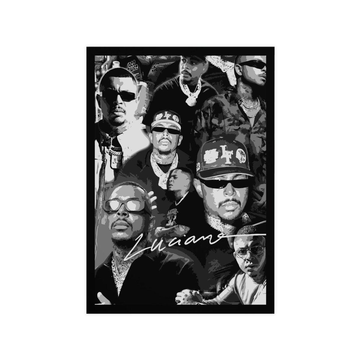 Luciano inspiriertes 'Majestic' Deutschrap-Poster - TurnYouPosterTurnYouPosterA3Matt