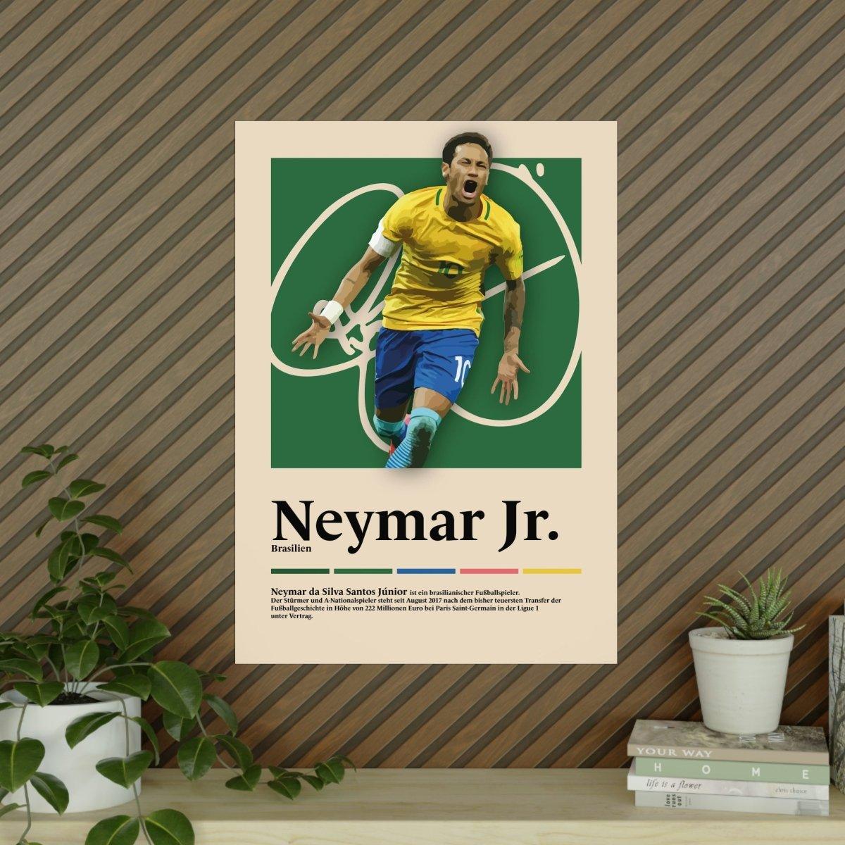 Neymar Jr. Fußball-Poster - TurnYouPosterTurnYouPosterA1Matt