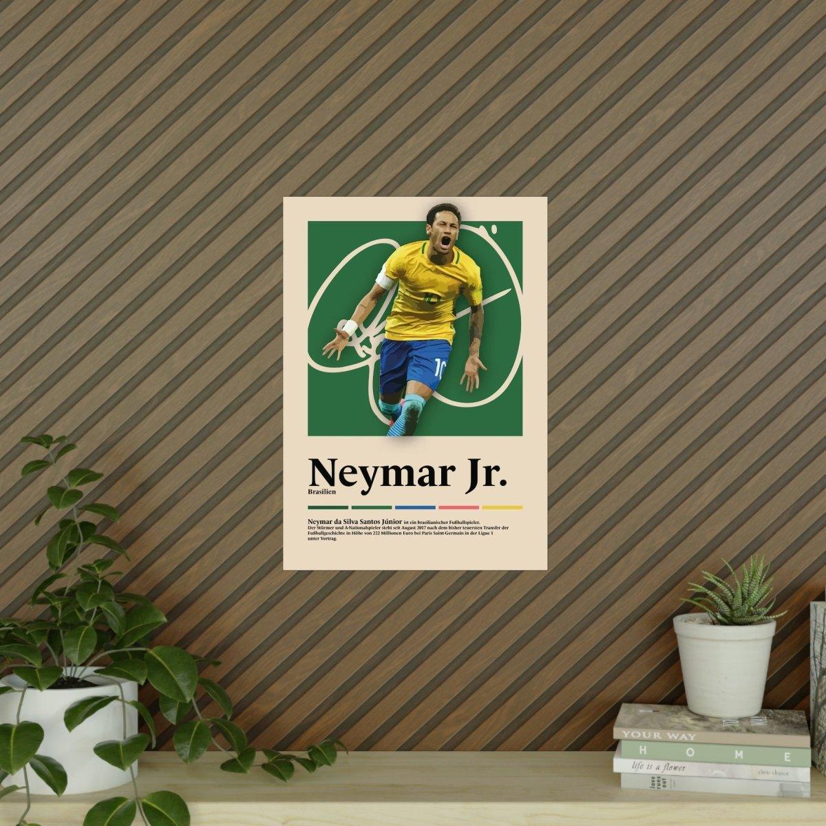 Neymar Jr. Fußball-Poster - TurnYouPosterTurnYouPosterA2Matt