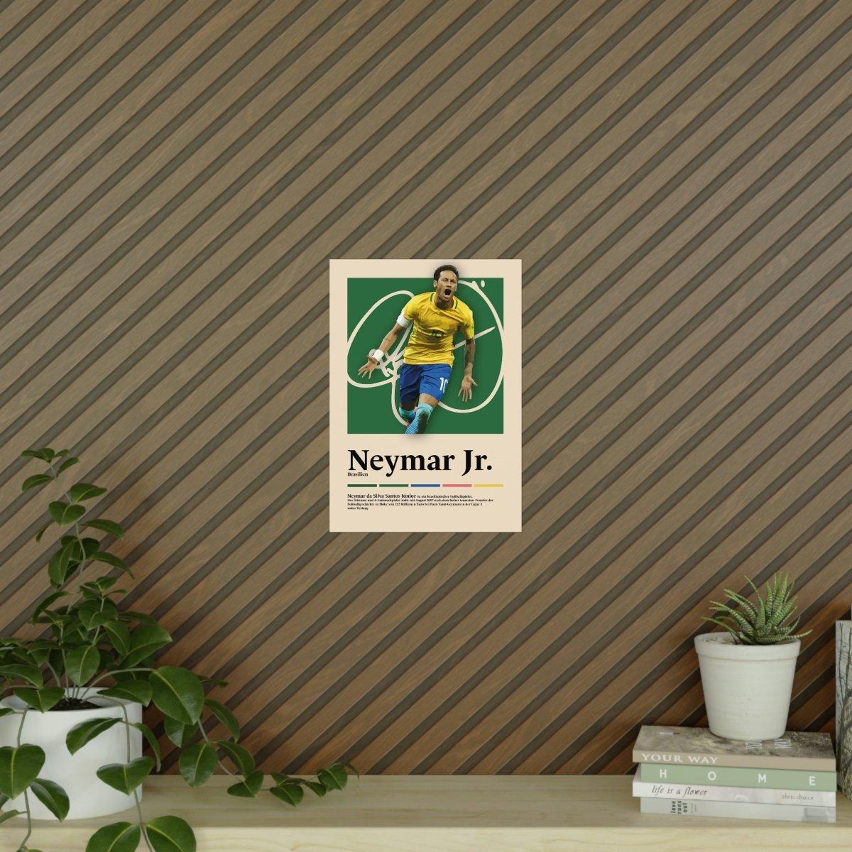 Neymar Jr. Fußball-Poster - TurnYouPosterTurnYouPosterA3Matt