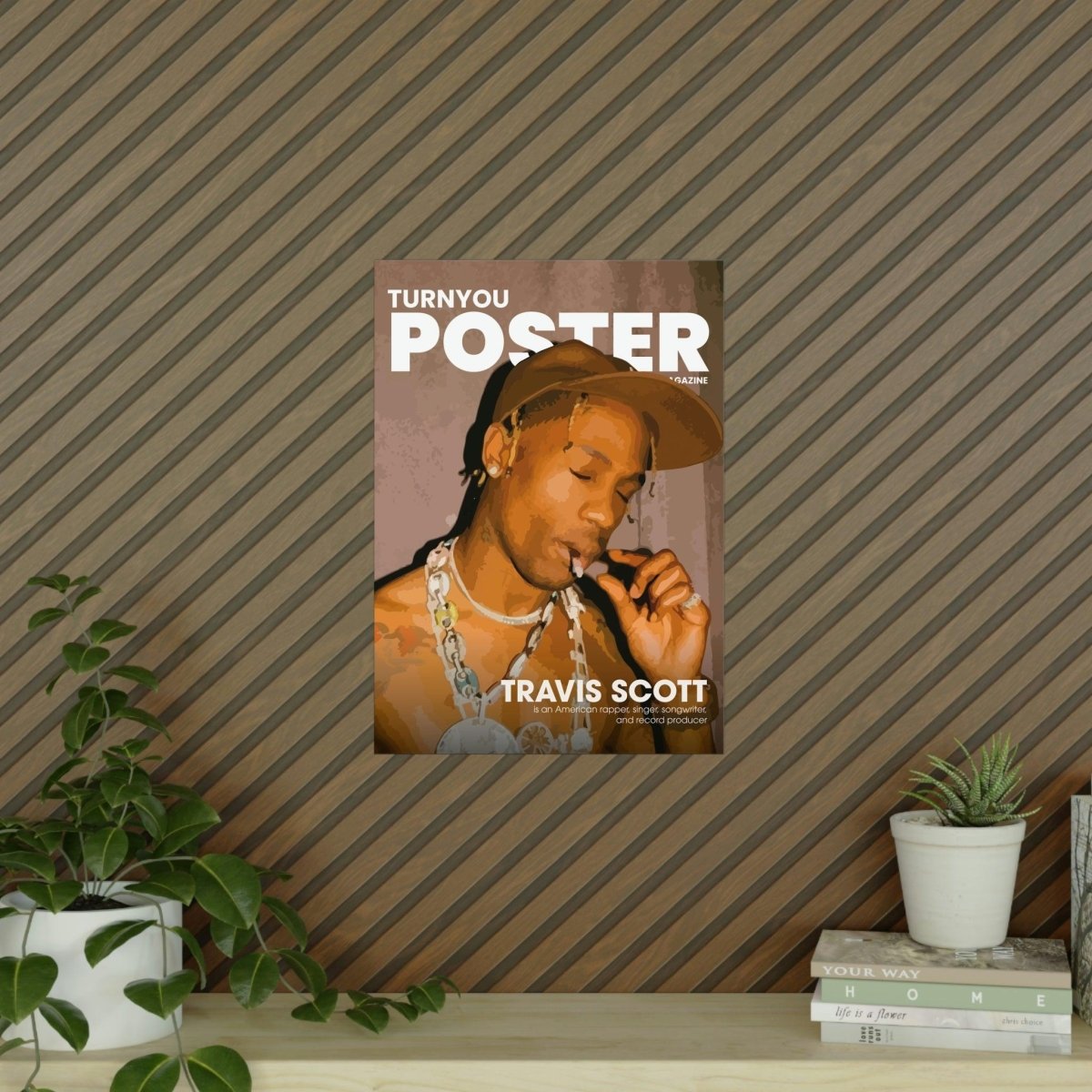 Travis Scott inspiriertes 'Astroworld' Album Rap-Poster - TurnYouPosterTurnYouPosterA2Matt