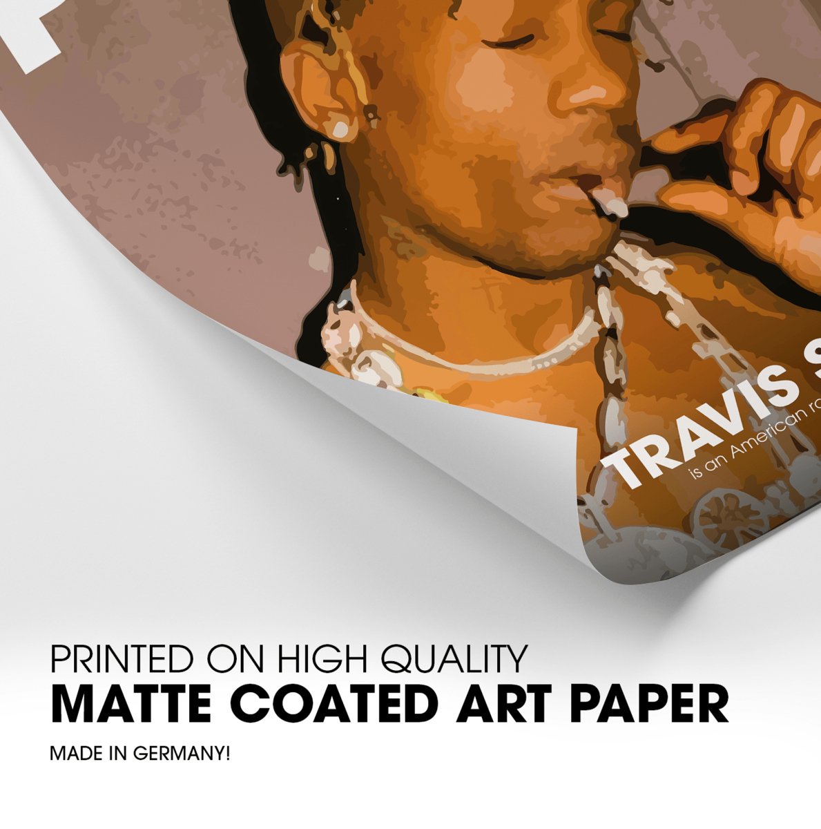 Travis Scott inspiriertes 'Astroworld' Album Rap-Poster - TurnYouPosterTurnYouPosterA3Matt