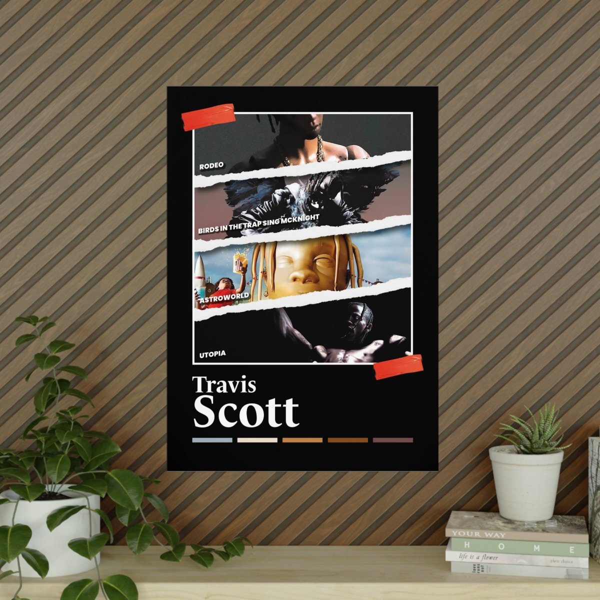 Travis Scott inspiriertes 'Legacy' Album-Collage-Poster - TurnYouPosterTurnYouPosterA1Matt