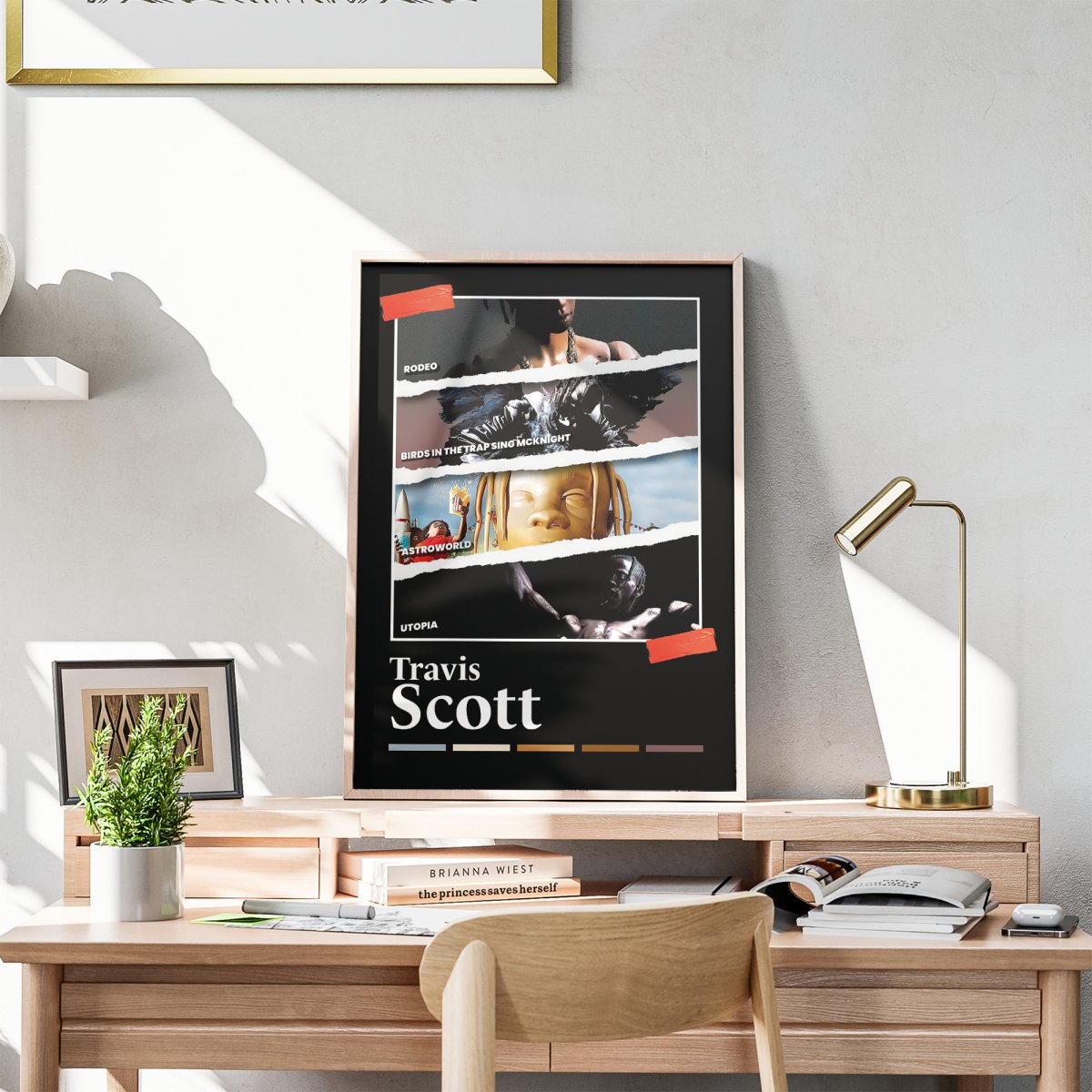 Travis Scott inspiriertes 'Legacy' Album-Collage-Poster - TurnYouPosterTurnYouPosterA3Matt